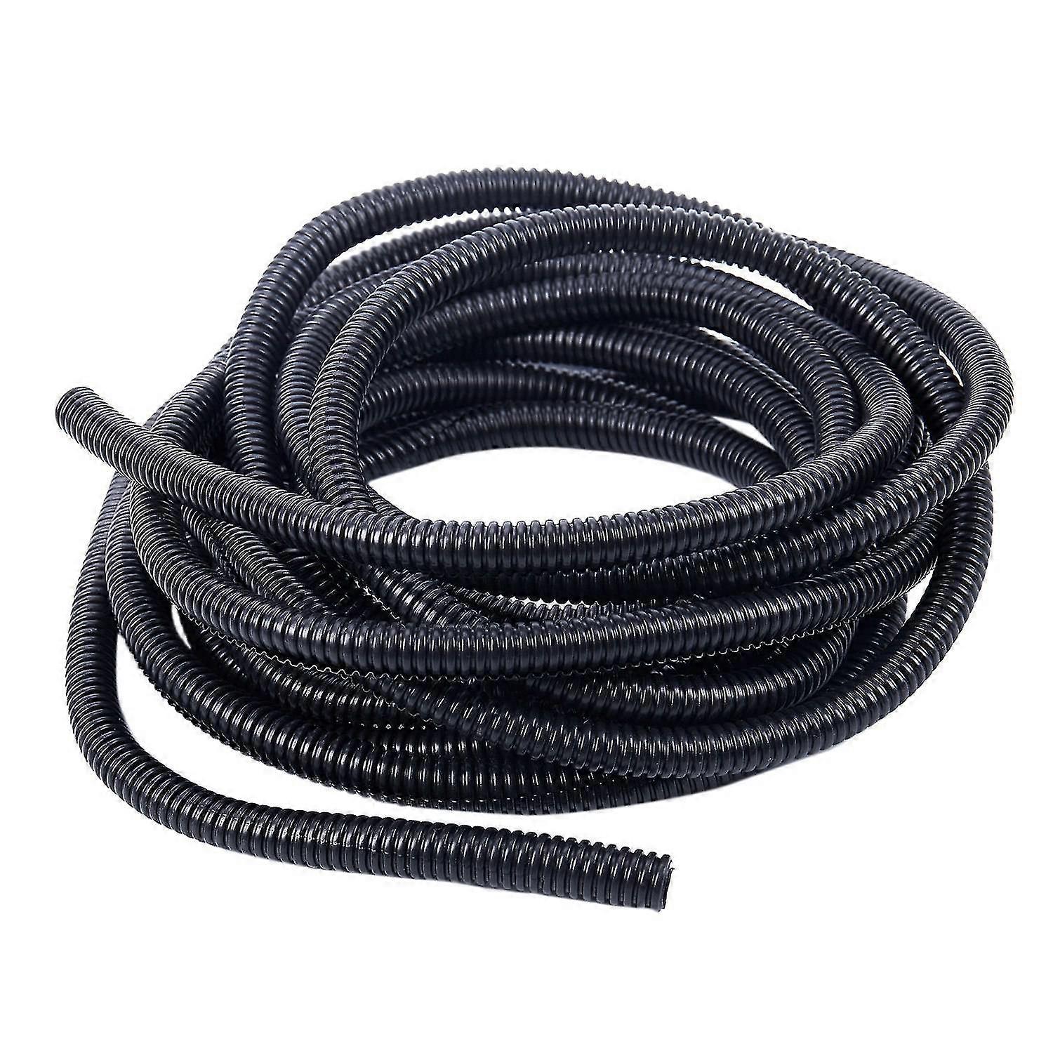 20 Ft Split Wire Loom Conduit Polyethylene Tubing Black Color Sleeve Tube 10mminnerdiameter