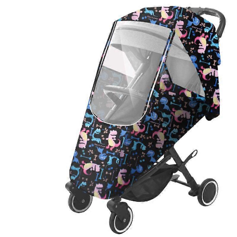 Baby Stroller Rain Cover Universal Size Waterproof Windproof
