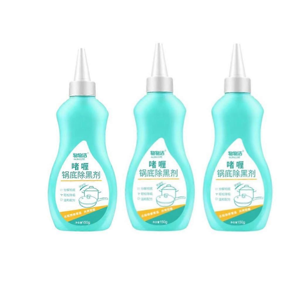 منظف ماجيك جل للأواني والمقالي ، منظف مقلاة من الفولاذ المقاوم للصدأ ، جل تنظيف قاع الوعاء الأسود ، منظف جل لقاع أواني الطهي ، أواني الطهي النظيفة