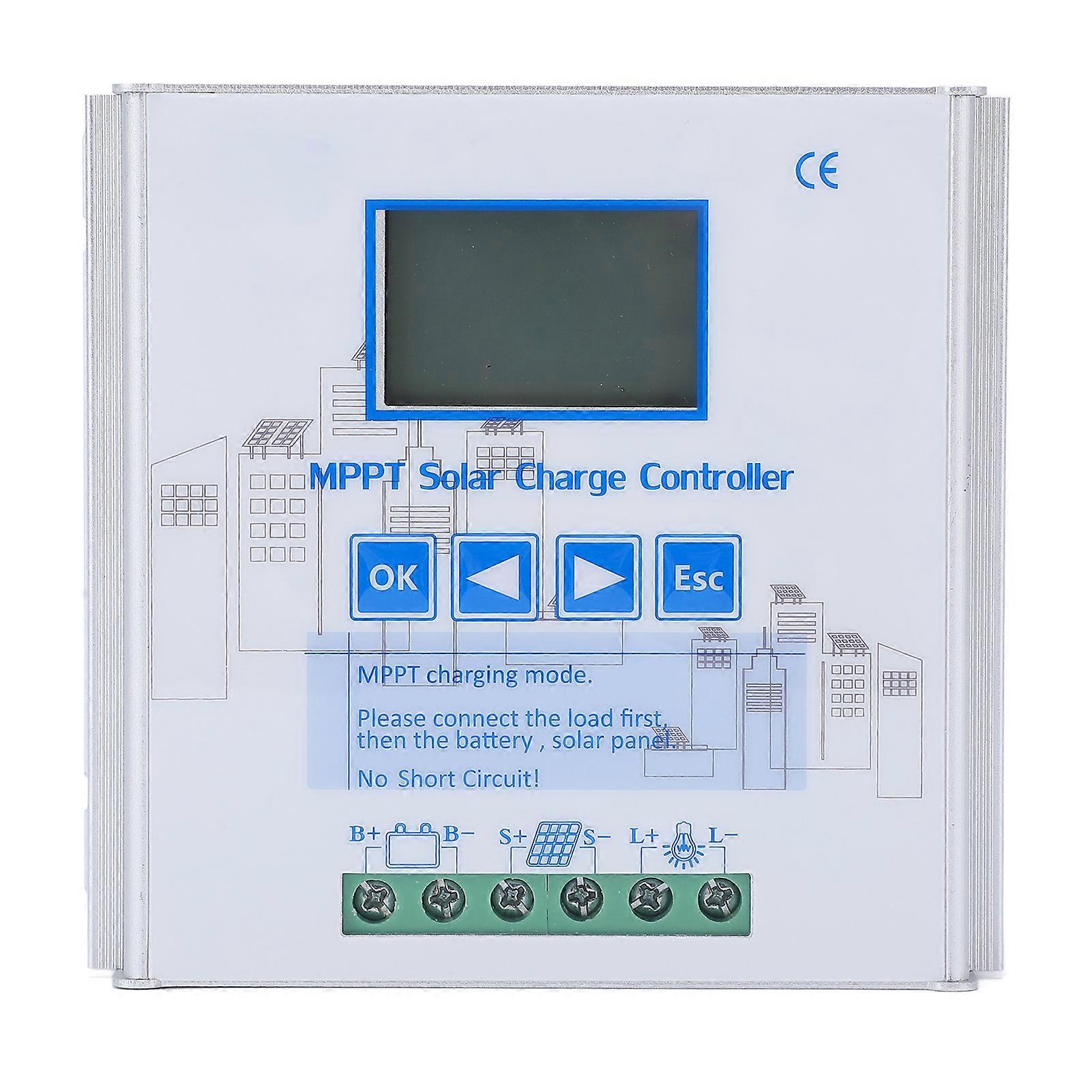 MPPT Solar Charge Controller Efficient Multiple Protection Voltage Stabilized Charging Controller 24V 48V 20A