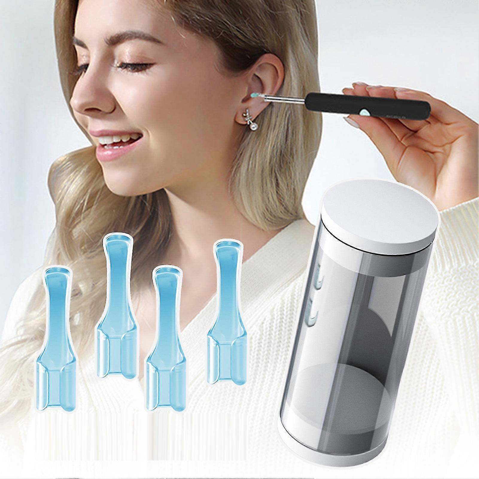 4pcs Ear Spoon Tips Replacement for Bebird R1, Visual Ear Cleaner Tips Earpick Accessories - ya