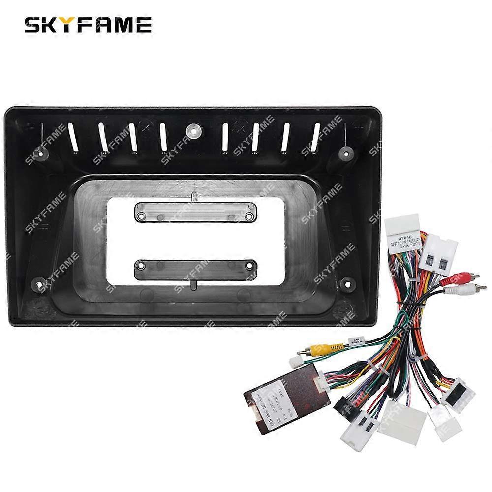 Car Frame Fascia Adapter Canbus Box Decoder Android Radio Dash Fitting Panel Kit For Nissan Murano Z50