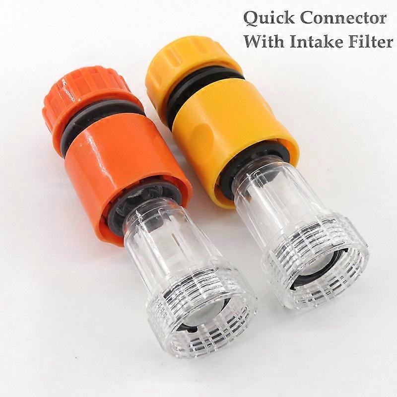 Car Washing Machine Adapter for High Pressure Washer Water Connector Filter Quick Connection Garden Hose Pipe Fitting
