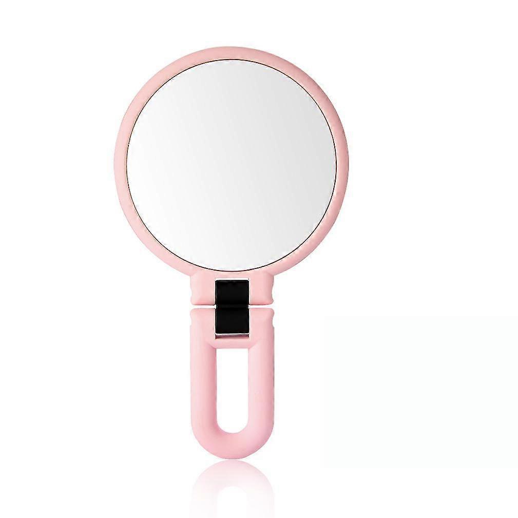 Portable Makeup Mirror Double-sided 10x Magnification Foldable Cosmetic Desk Mirror