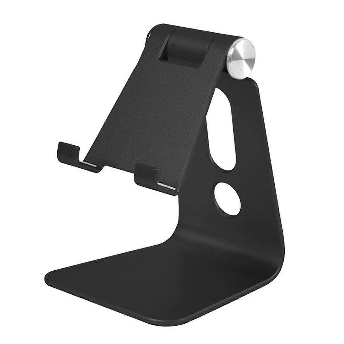 For Tablet Holder Bracket 3.5-11 Inch Single Fold Adjustable Holder Desktop Black