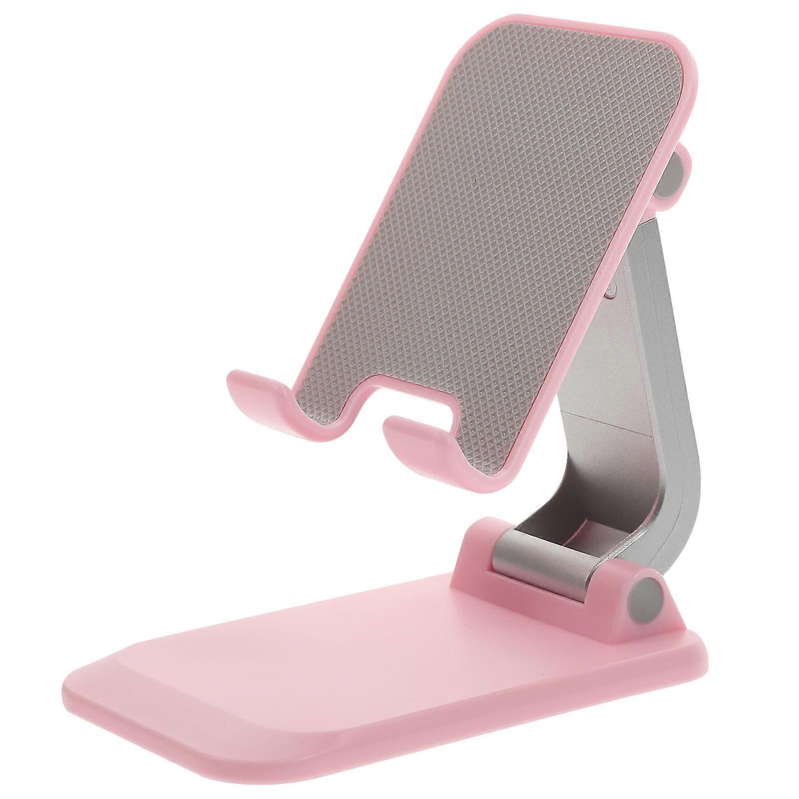 Convenient Cell Phone Holder Rack With Non-slip Silicone Pad Adjustable Folding Tablet Bracket