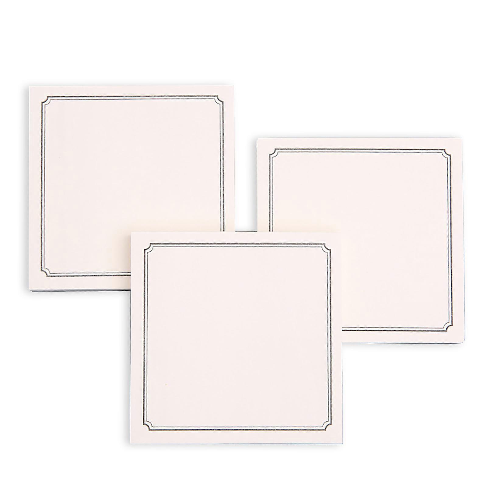 Stationery Square Grid Note Pads Convenient Stickers Paper Simple 80Pcs/Pack Cute For Office School Memo Sticky Notepad