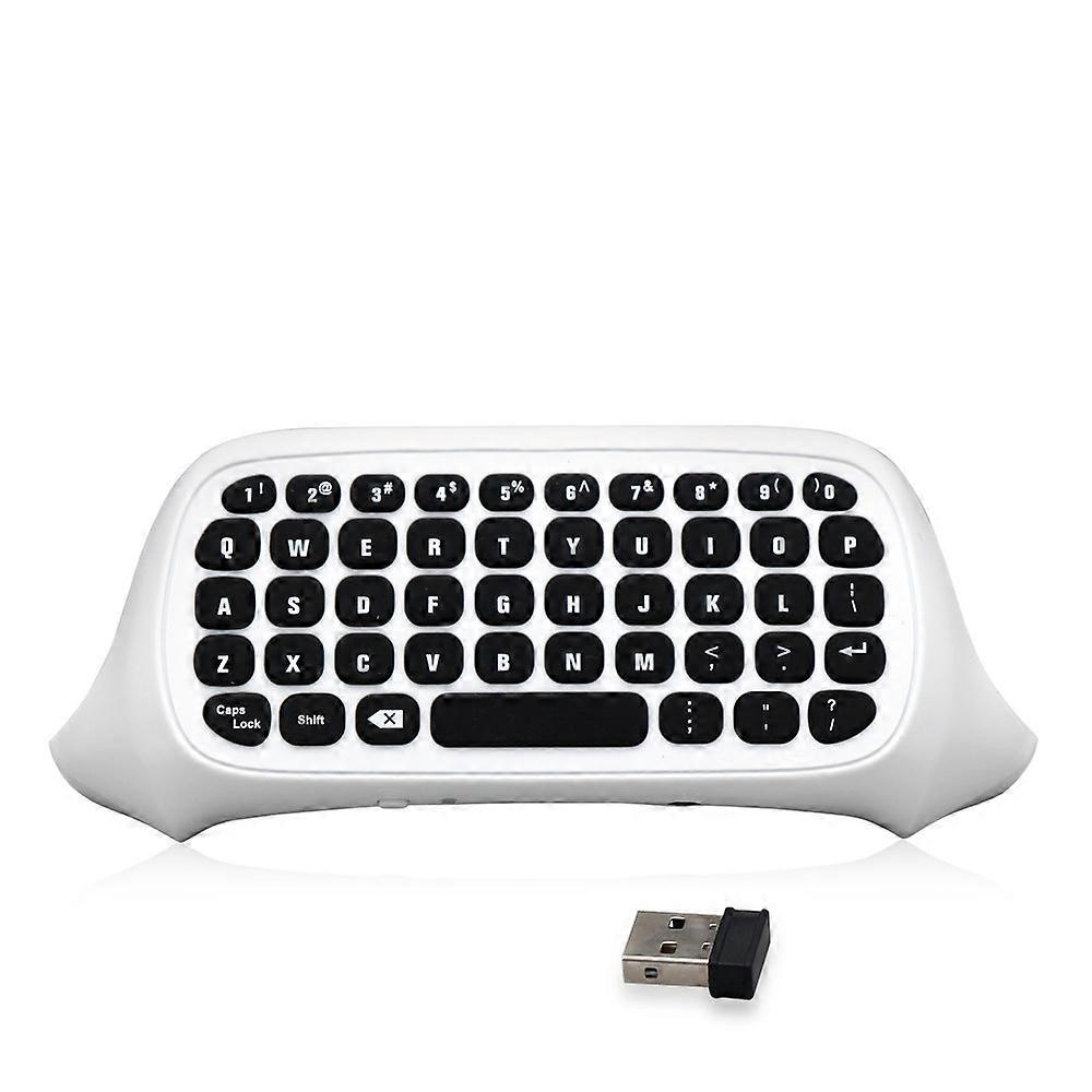 Wireless Bluetooth Gaming Chatpad Keypad with USB Receiver, Built-in Speaker & 3.5mm Audio Jack for Xbox Series X/ S/ One/ One S