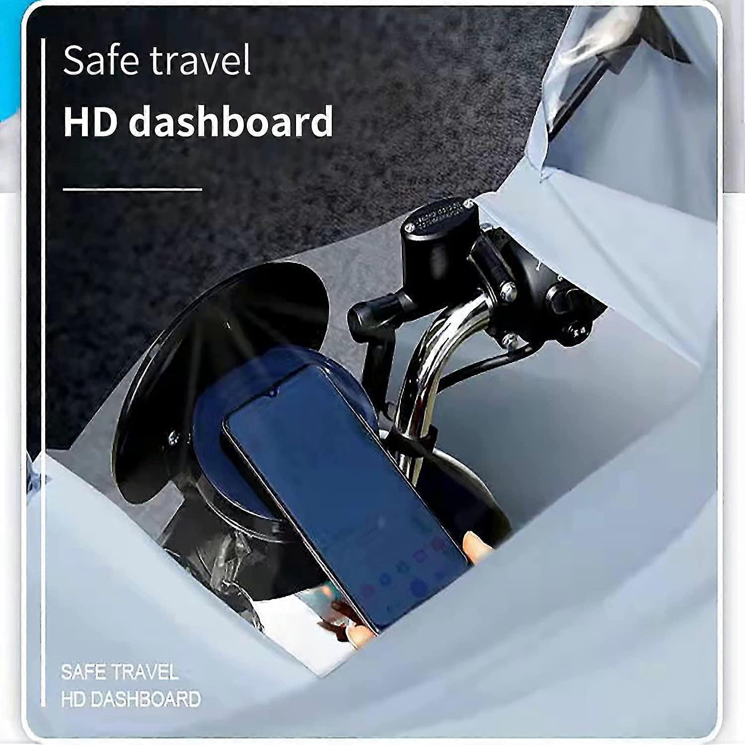 WanghaiyanBD Auvent Universel Pour Moto électrique, Auvent De Protection Contre La Pluie Pour Scooter De Mobilité Entièrement Fermé, Empêche Le Parapluie Avec Bandes Réfléchissantes Et Poches