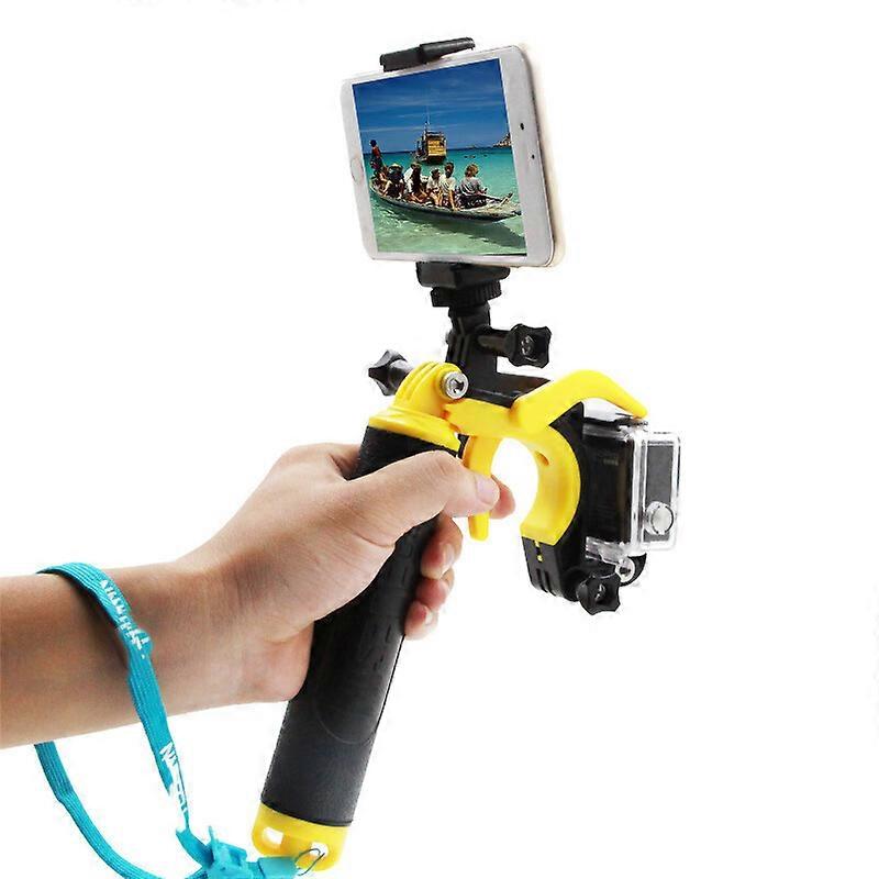 Floating Handle, Floating Pole, Waterproof Handler, Sports Camera Accessory for Swimming and Diving, Compatible with All GoPro and Most Action Cameras