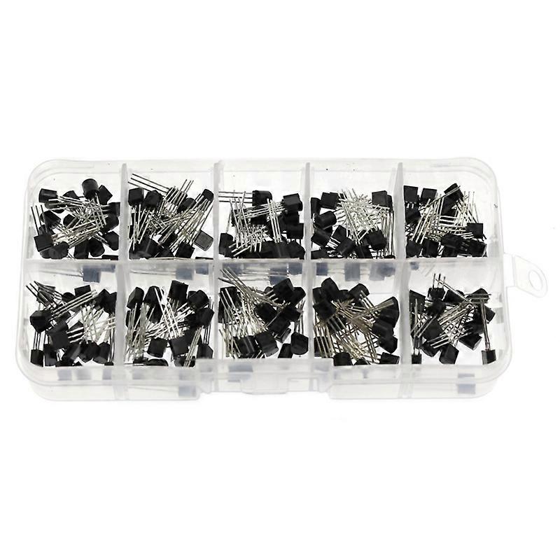 Transistor Assorted (TO-92) BC548 BC549 BC550 BC556 BC557 BC558 200pcs 10 Values