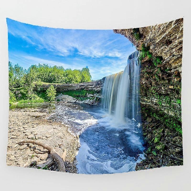 Waterfall Beautiful Pattern Wall Art Tapestry Rectangular Wall Hanging Tapestry Wall Mural Tapestry 
