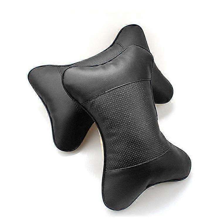 Auto Nackenkissen beide Seiten Pu Leder 2er Pack