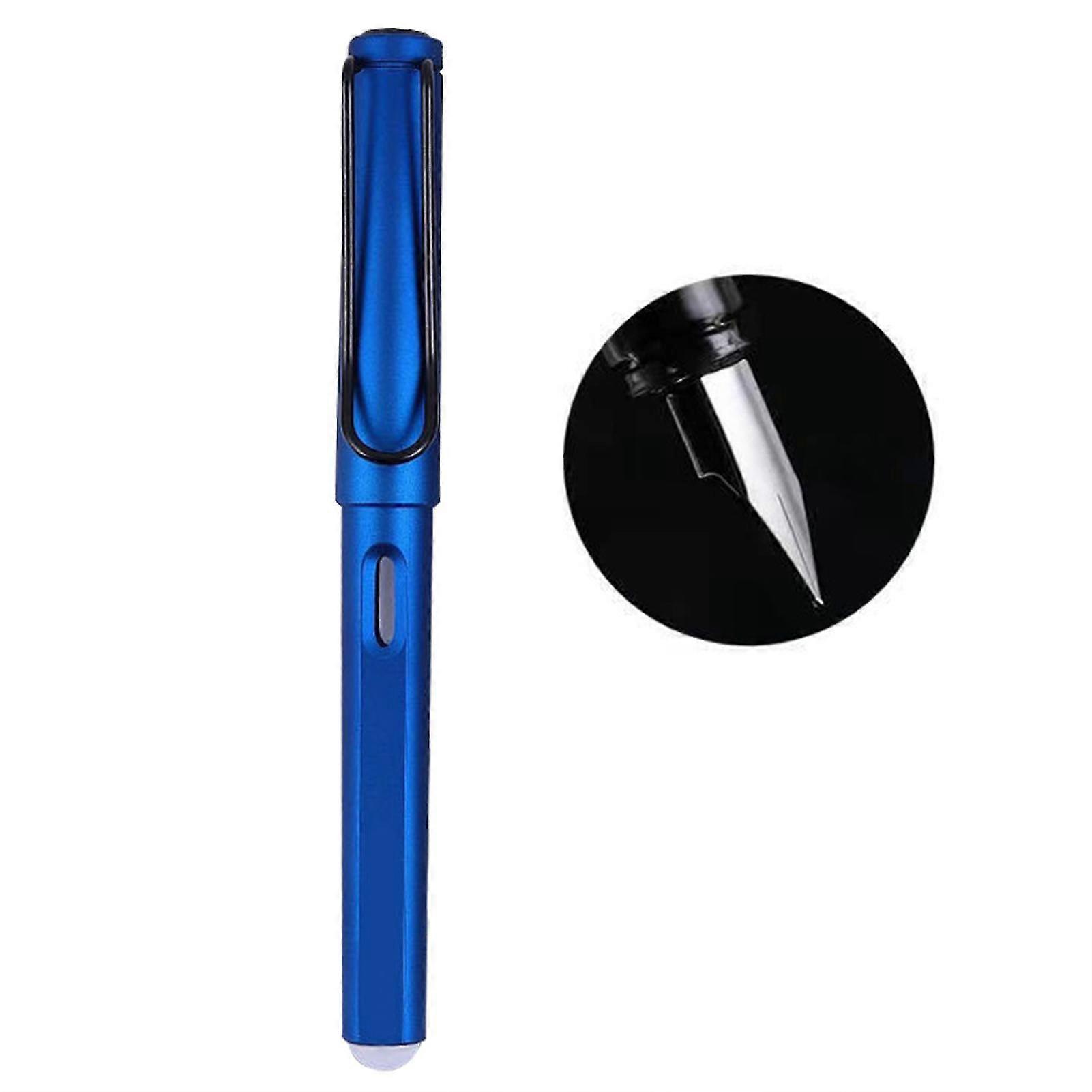 Thermal Erasable Fountain Pen Magic Ink Cartridge Pen Nib Calligraphy Signature School Office Writing No Trace Wipe Erasable Pen