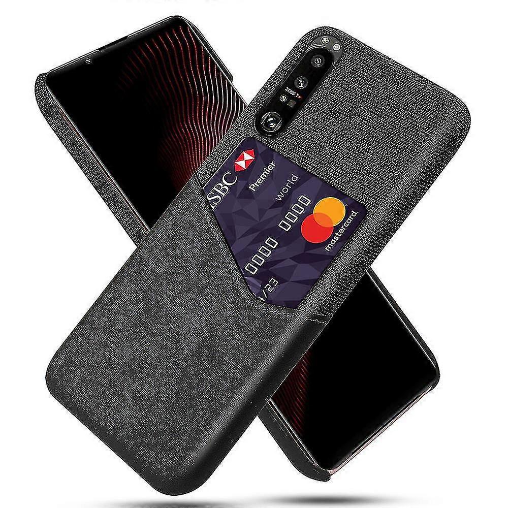Caixa do telefone com porta-cartão compatível com Sony Xperia 5 Iii