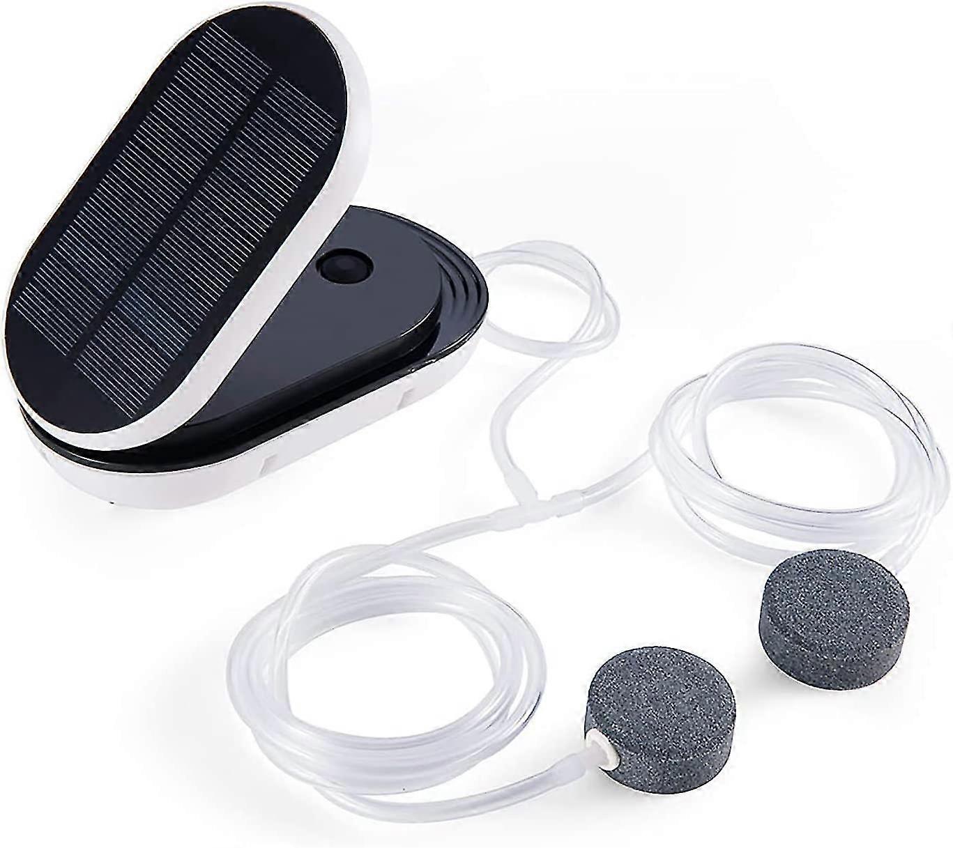 Solar Oxygenator Air Pump For Pond, 3 Working Modes Flip Pond Oxygenator