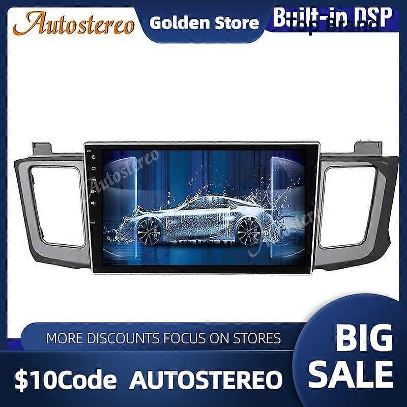 For Toyota RAV4 2012 2013 14-2018 Android 13.0 128GB Car GPS Navigation Car Multimedia Player Auto Radio Tape Recorder Headunit