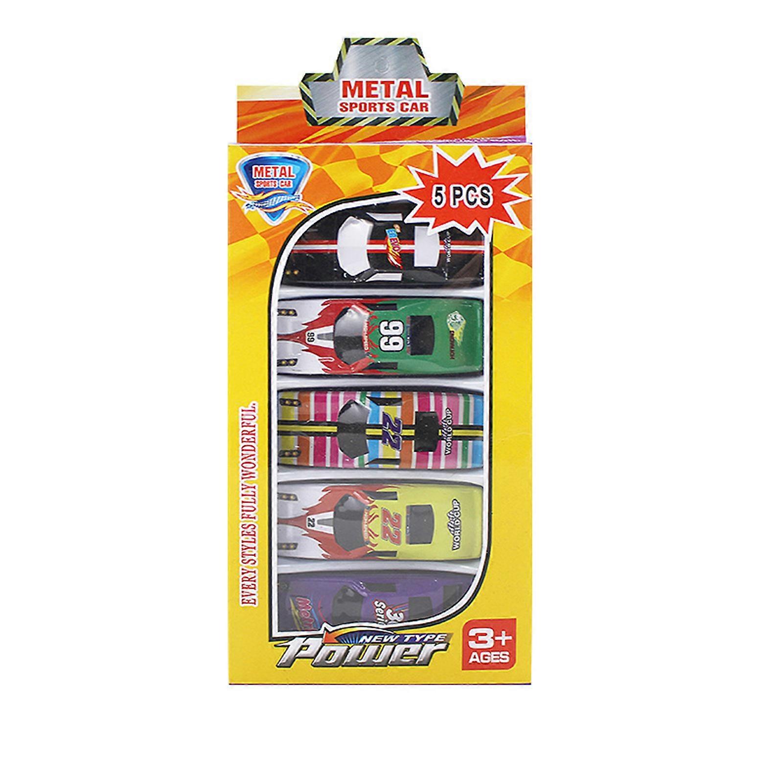Pull Back Auto's Speelgoed Set, Wrijving Mini Speelgoed Auto's Set, Leuke Bulk Race Auto Set Feestcadeaus voor Kid