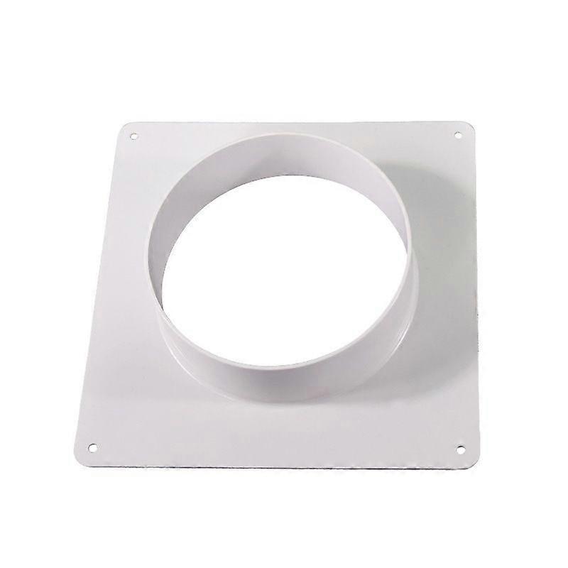 Central AC Pipe Joint: 5.24-Inch Single-Sided Square to Round Flange Connection