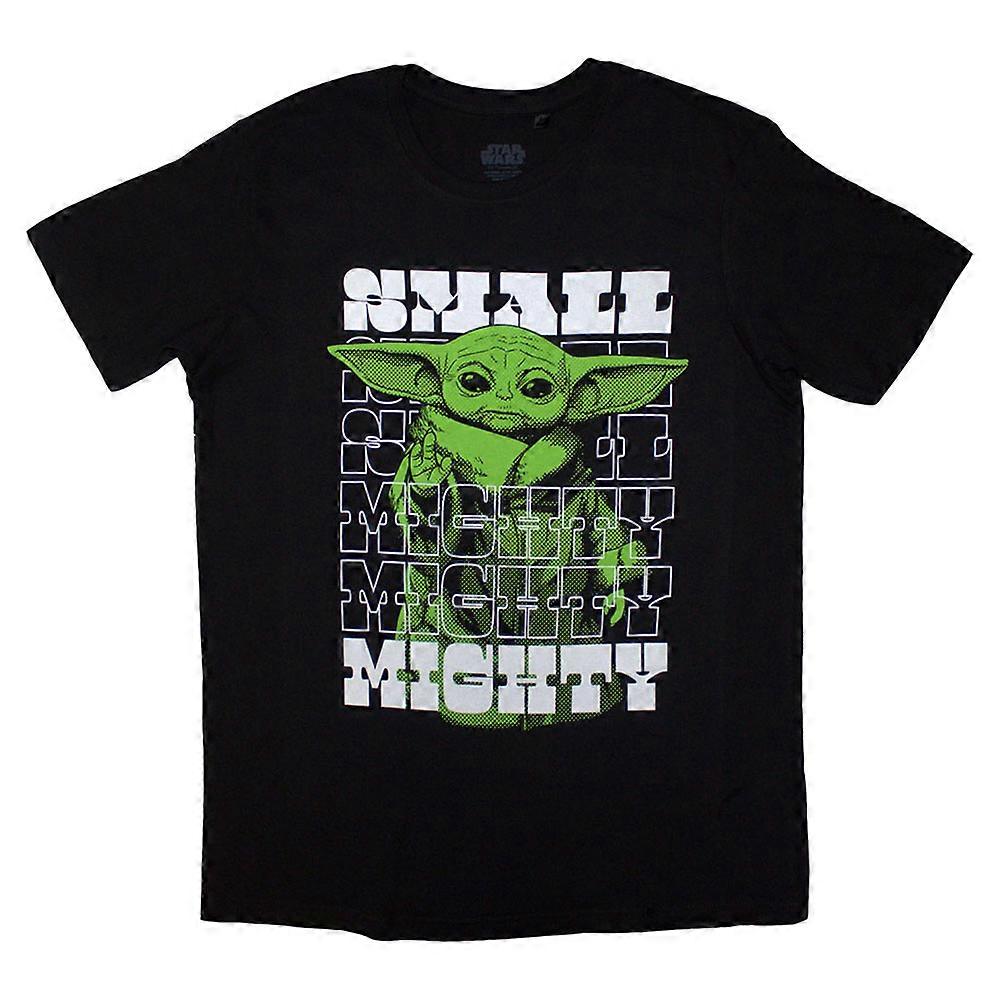 Star Wars The Mandalorian Grogu Small And Mighty T Shirt
