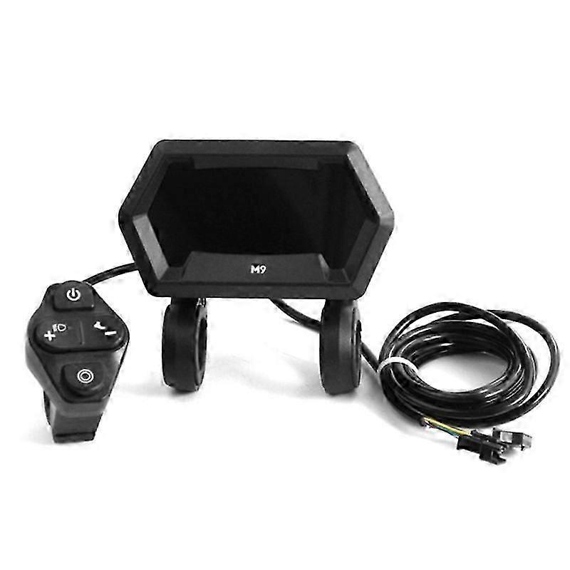 M9 elcykel lcd display mätare kontrollpanel stabil enkel installation modifierade kit för elcykeldelar