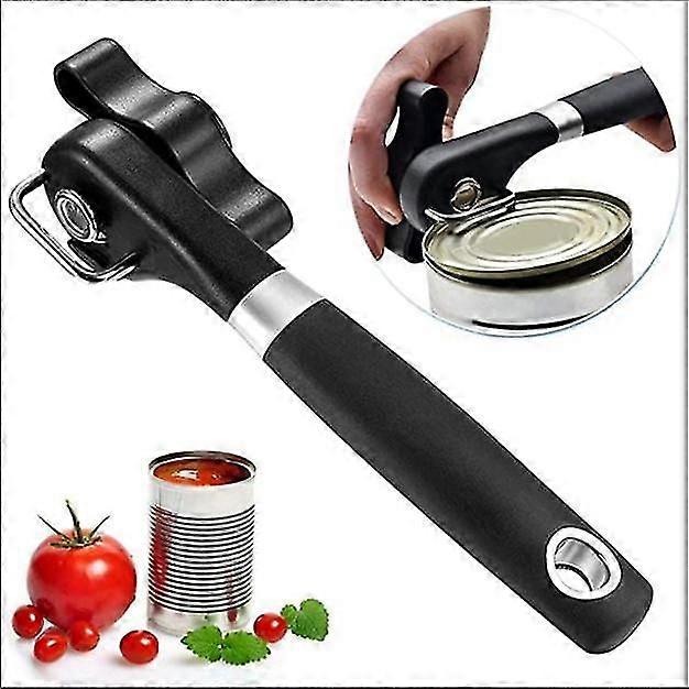 Safe Cut Can er, Smooth Edge Can er - Can er Handheld, Manual Can er, Ergonomic Smooth Edge, Food Grade Stainless Steel Cutting Can Op,0314