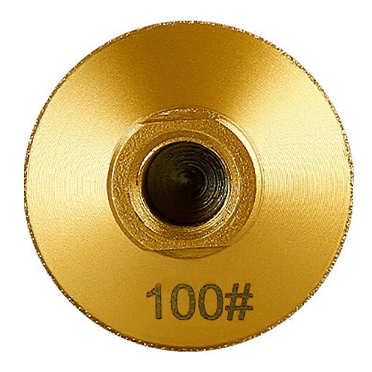 1PCS M14 2inch Brazing Diamond Brazed Flat Grinding Abrasive Polishing Stone Marble Quartz Cobblest