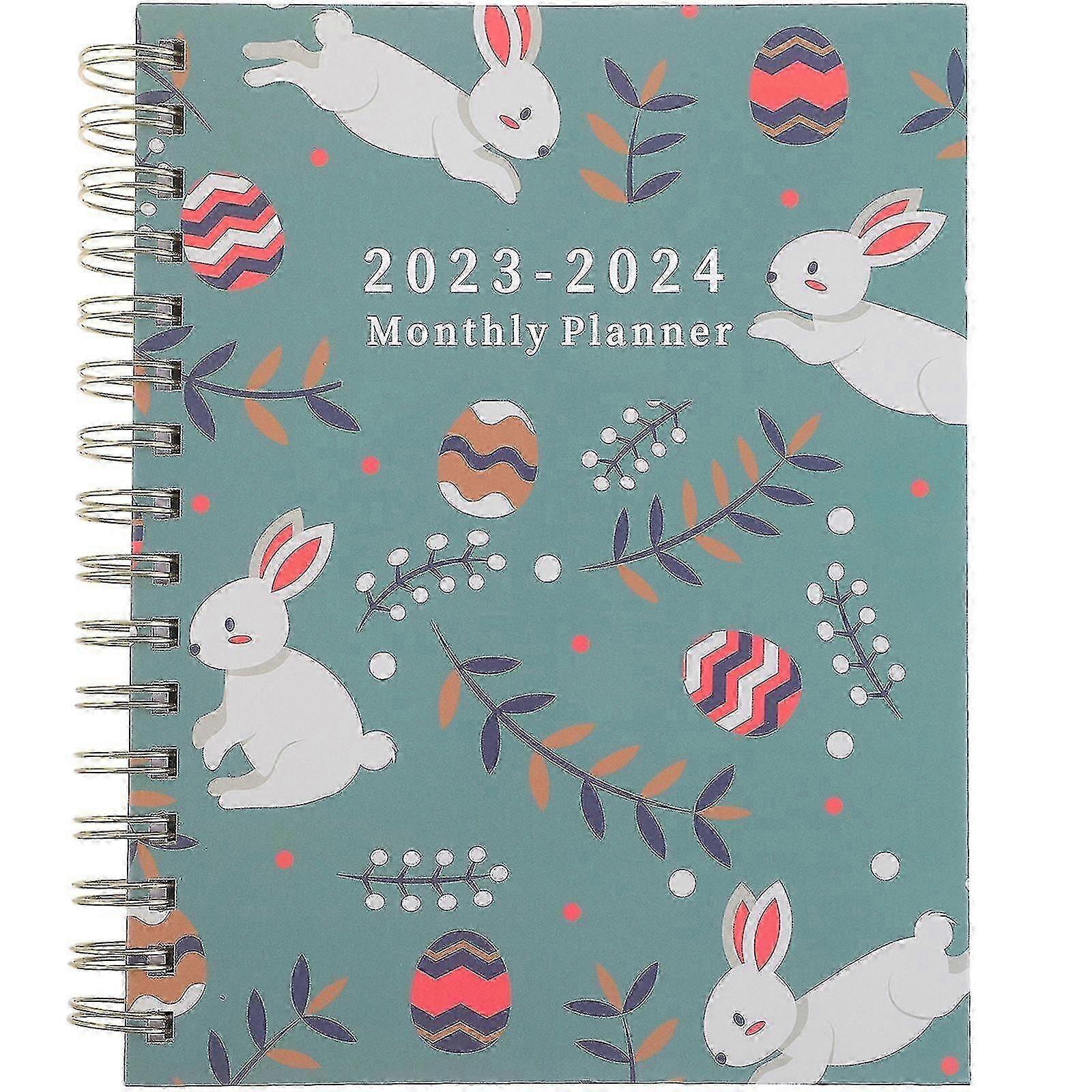 Monthly Planner Notebook Planner Notepad Portable Planner A5 Planner Rabbit Printing Cover Notepad