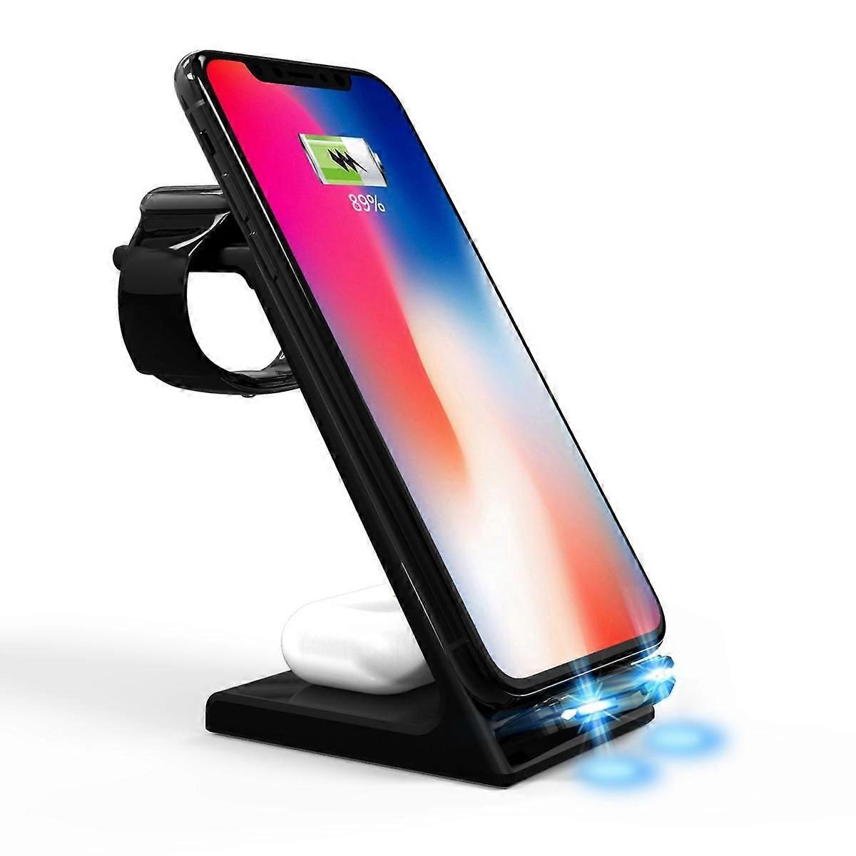 10W Fast Wireless Car Charger Vent Mount, Fast Charging Auto-Clamping Air Vent Car Phone Holder for iPhone 13/13 mini/12/11/XS/XR/X/8,Samsung S22/S21