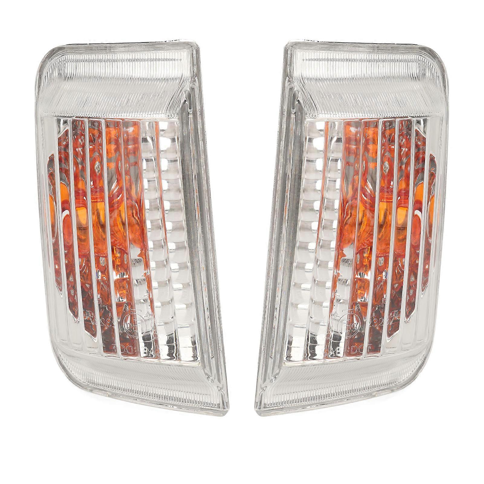 6325H3 Left & Right Wing Mirror Indicator Lens Replacement for Peugeot Boxer 2006 Onwards