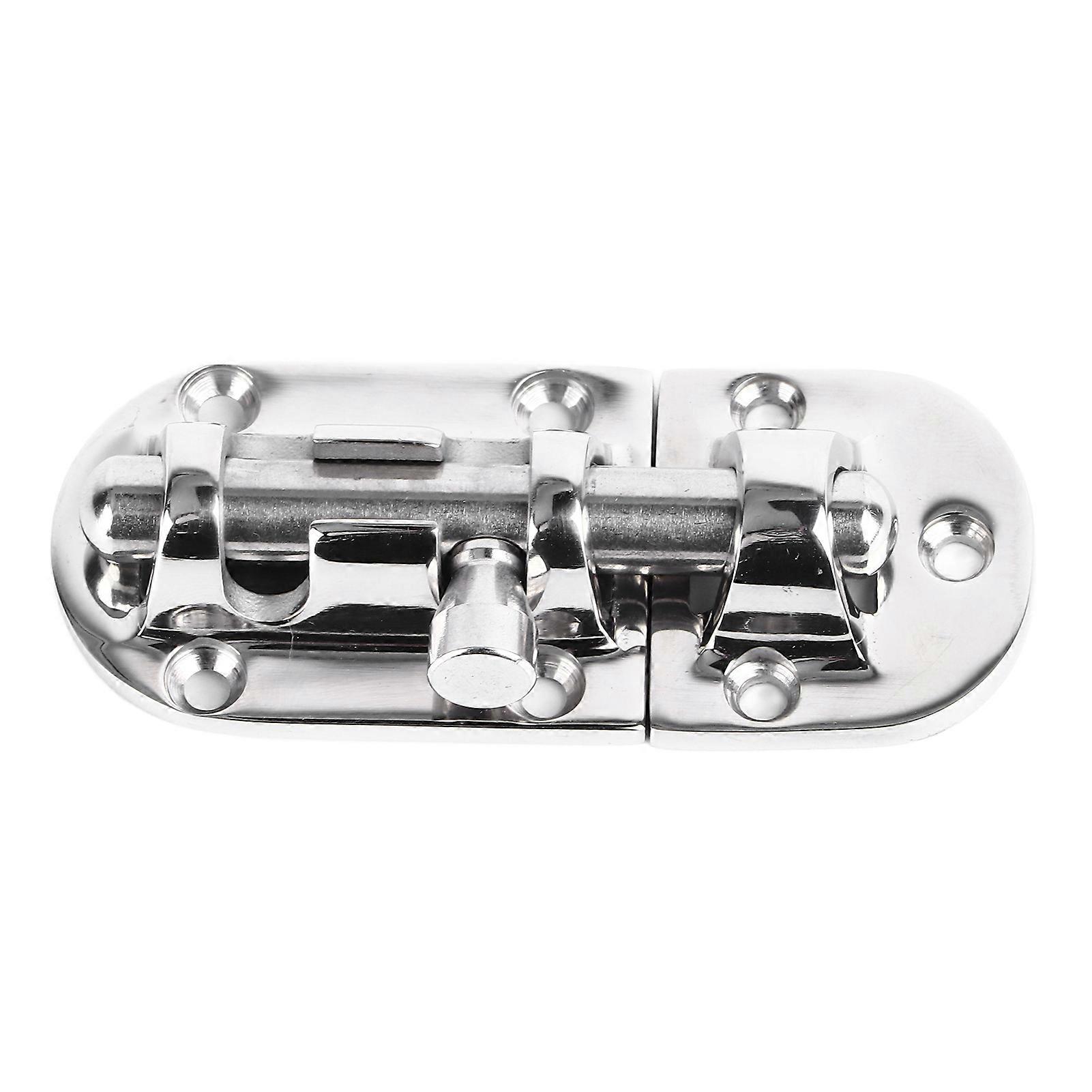 Door Barrel Bolt Latch Set 316 Stainless Steel Sliding Latch Lock for Window Small Cabinet Doors 90x38mm