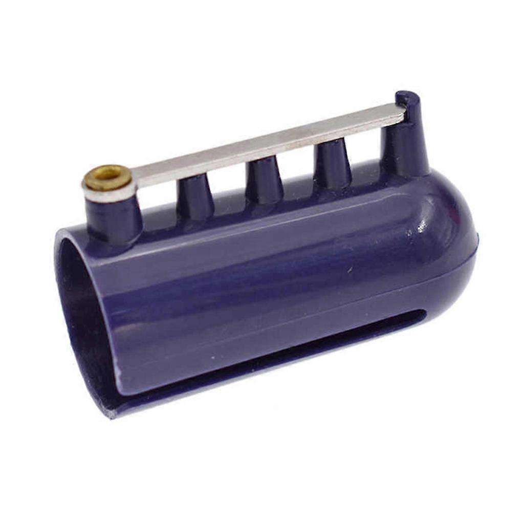 Knitting Machine Needle Thimble Braided Knuckle Jacquard Assistant Sewing Tools Yarn Thread Guide Navy Blue