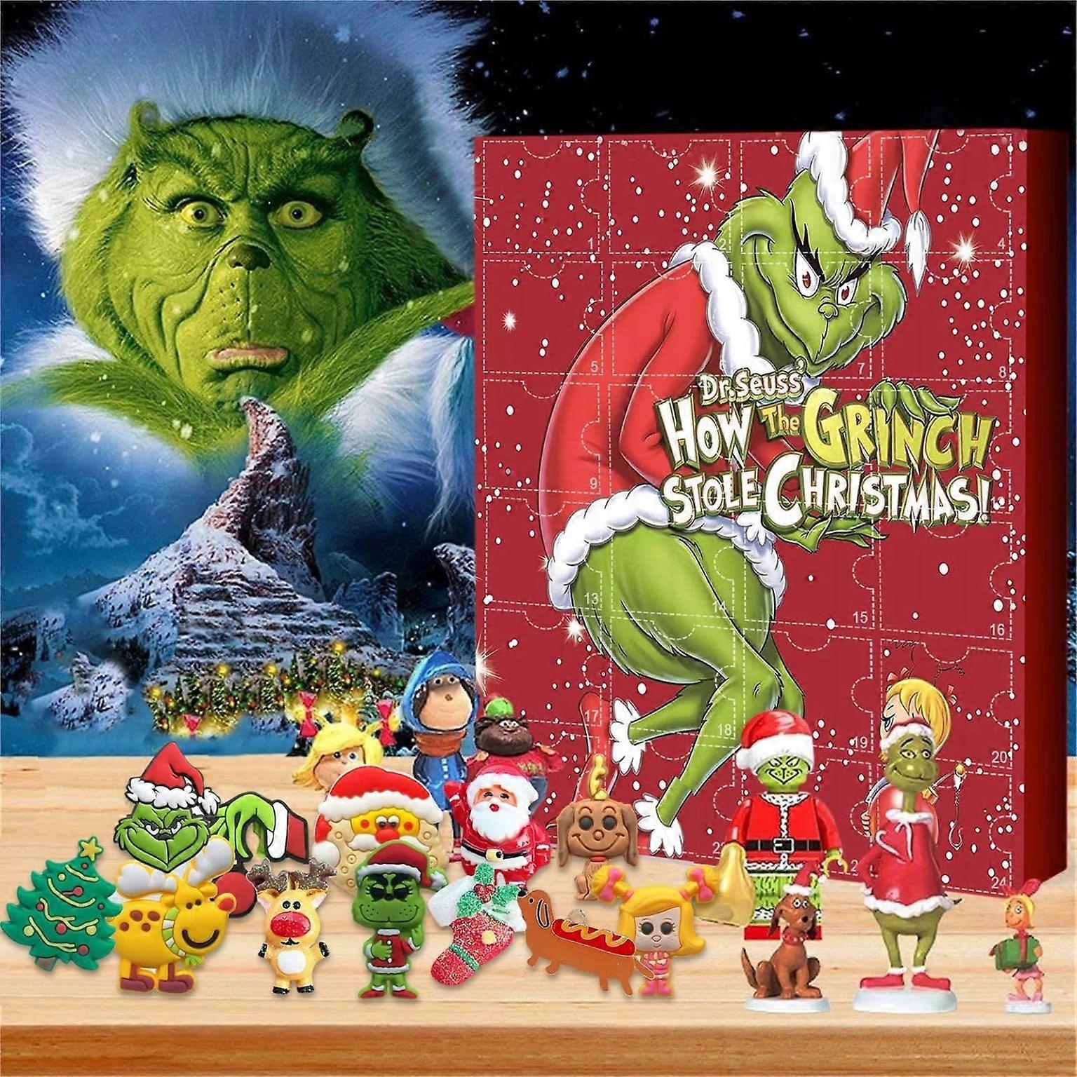 Gomind Grinch Stole Christmas Doll Advent Countdown Calendar