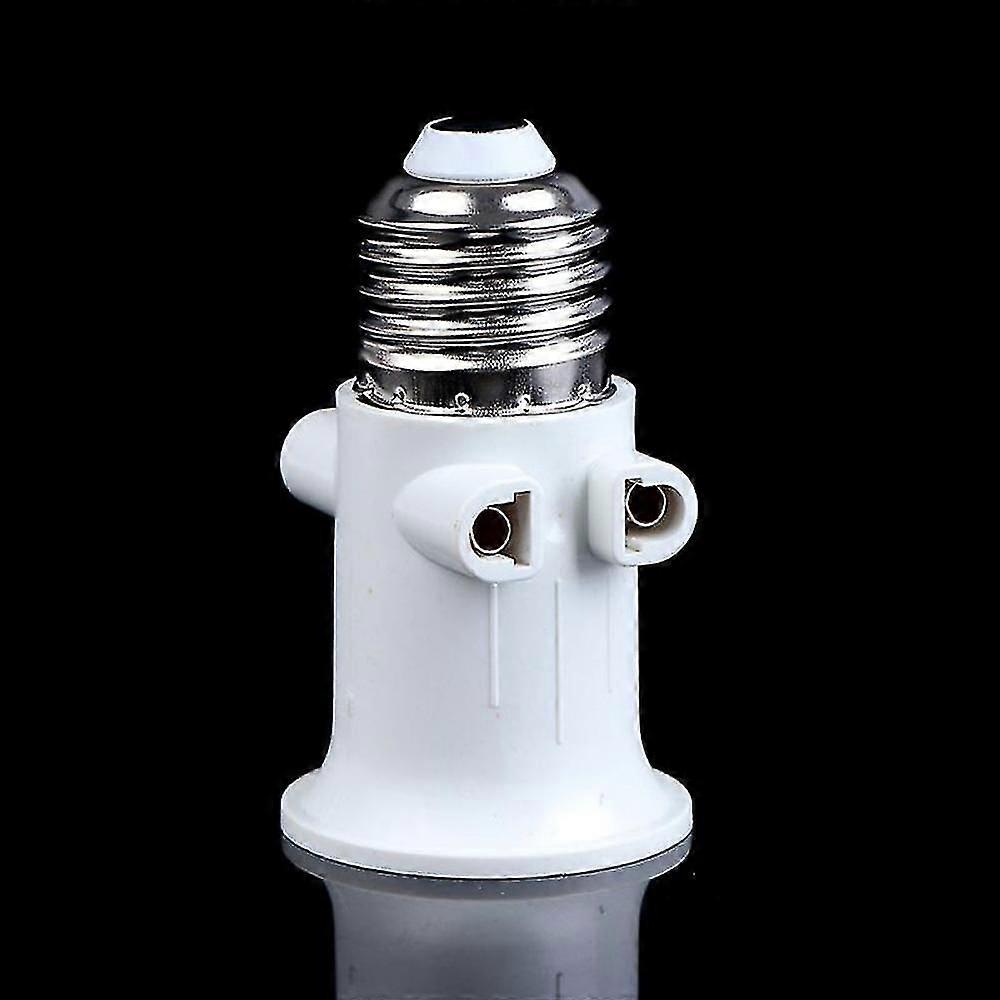 Ac100-240v E27 Adaptateur d’ampoule Conversion de la base de la base de la douille avec prise UE HWL