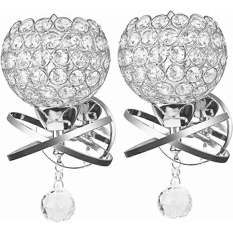 Chic Crystal Wall Lamp Rust-Proof Durable Home Decor