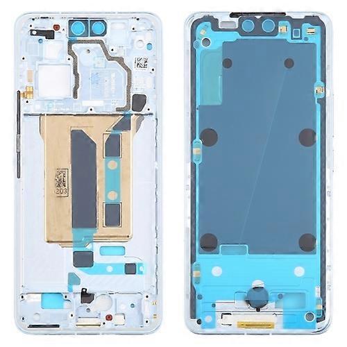 For Xiaomi Civi 4 Pro 5G Middle Plate Frame Repair Part (A-Side) (Without Logo)-Blue