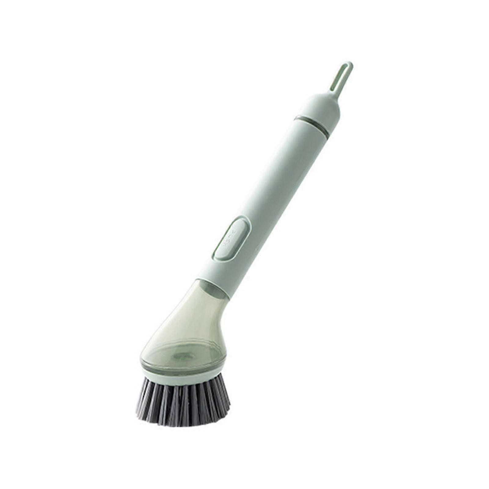 Cleaning Brush Dishwashing Brush Long Pot Brush With Liquid Household Kitchen Decontamination