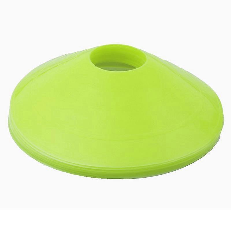 10Pcs/Set  Soccer Discs Bucket Marker Training Sign Flat Cones Marker Discs