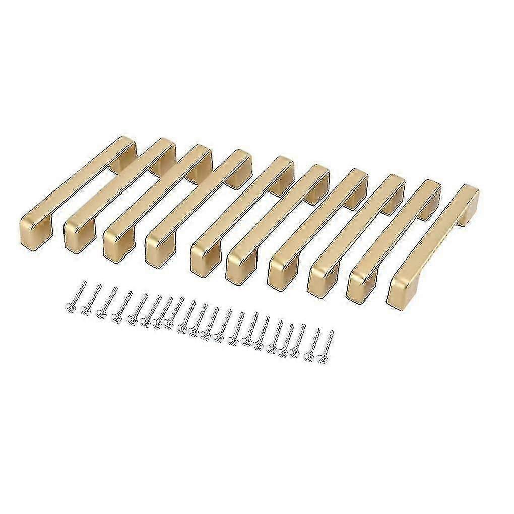 10 Pack Cabinet Pulls Gold Drawer Pulls,aluminum Alloy Pulls For Kitchen Cabinet Hardware Kitchen