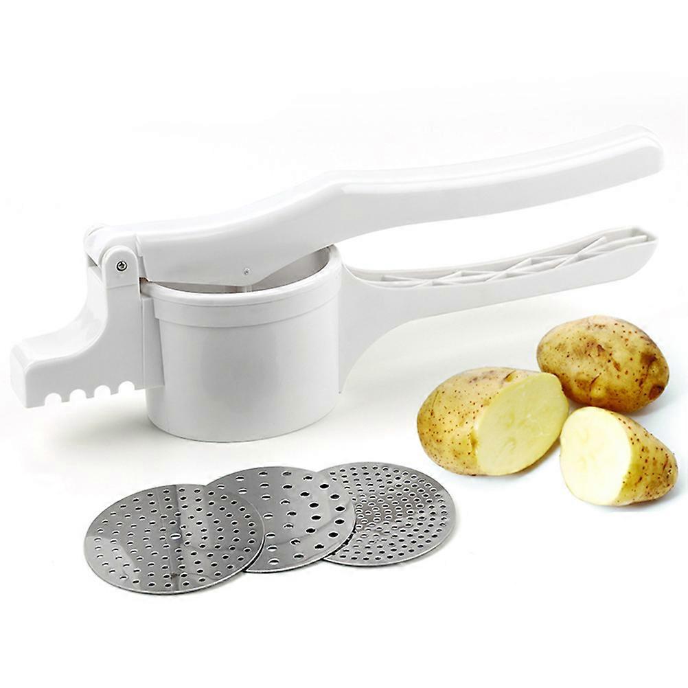 Potato Presser with 3Pcs Bottom Net Manual Potato Ricer Multi Function Kitchen Masher