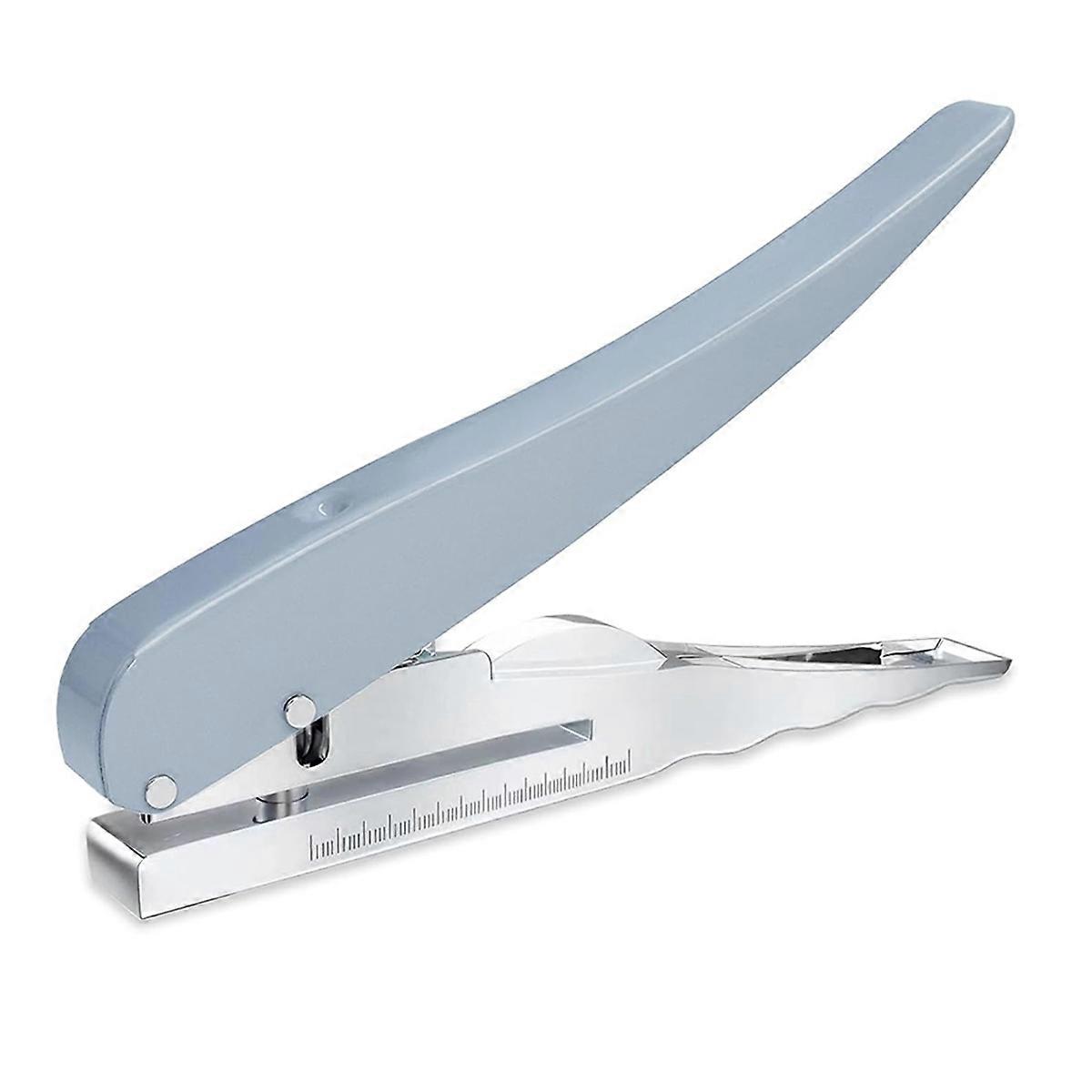Single Hole Punch, Heavy Duty Hole Puncher Single, Paper Punch Portable Hand Held Long Reach Hole Pu