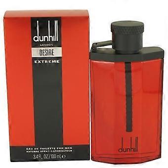 Eau de Toilette - DUNHILL - Desire Red Extreme - 100 ml - Men's Spray - Intense Fragrance