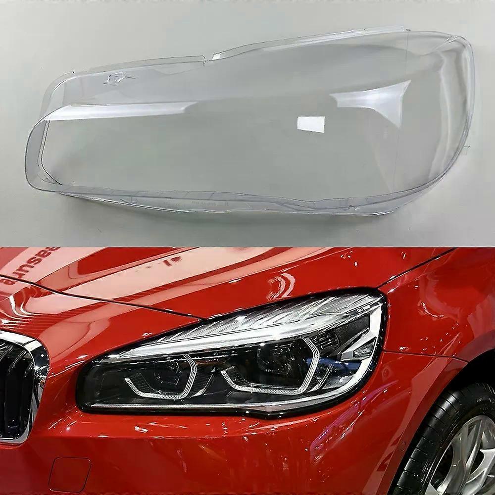 Für BMW 2er Kombi F45 F46 216i 218i 220i 225i 2016-2019 Scheinwerfer Transparente Abdeckung Lampenschirm Scheinwerfer Schale Plexiglas