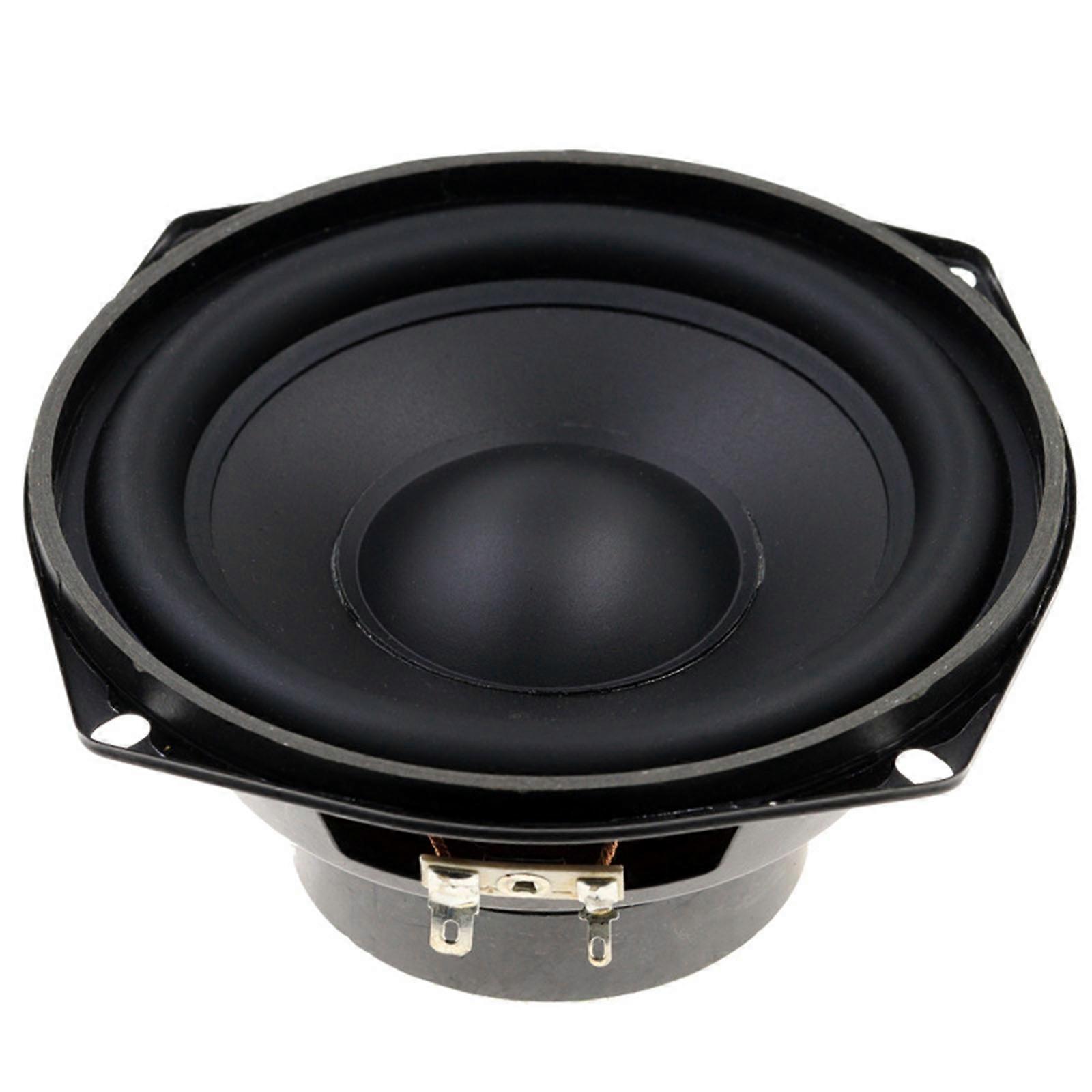 1Pc 5.25Inch 25W Subwoofer Speaker 4Ohm Audio Woofer Loudspeaker Bass Column/ Full Range For Home Sound Theater DIY