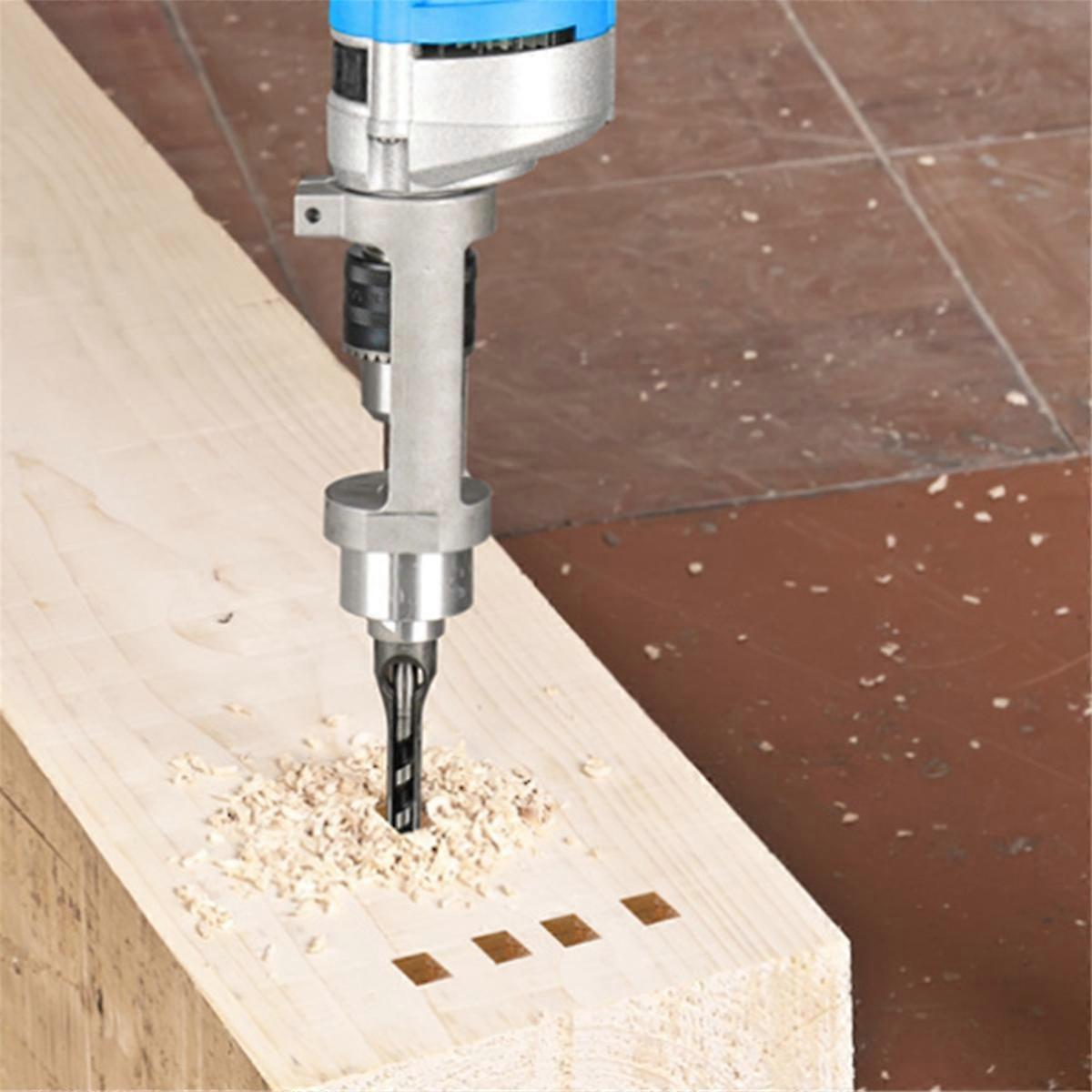 Two-pack square hole drill bit adapter Drill bit holder