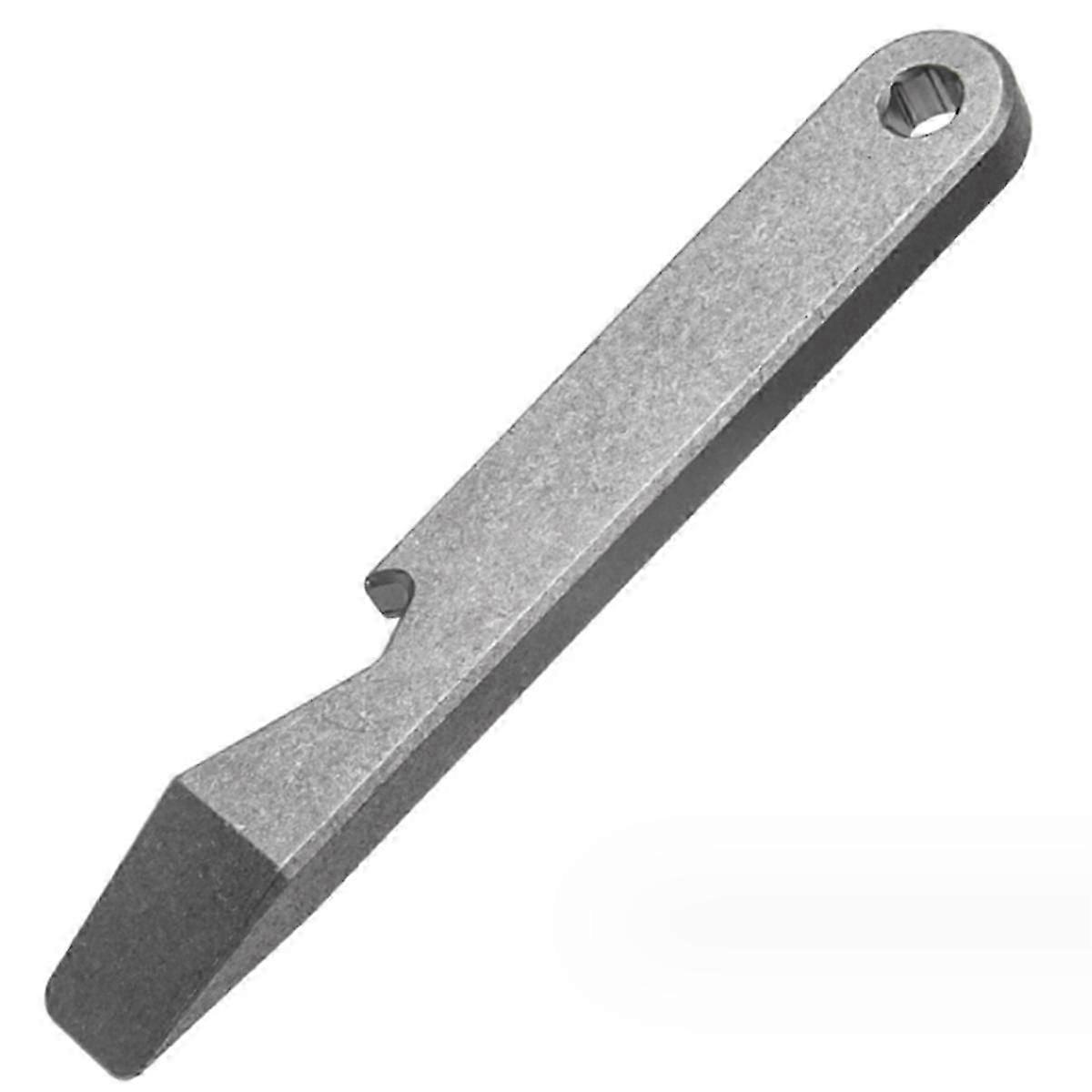 Titanium Pry Bar, Outdoor Multi-Functional Pry Bar Tools,Mini Pry Bar with Crowbar,Pocket Clip and