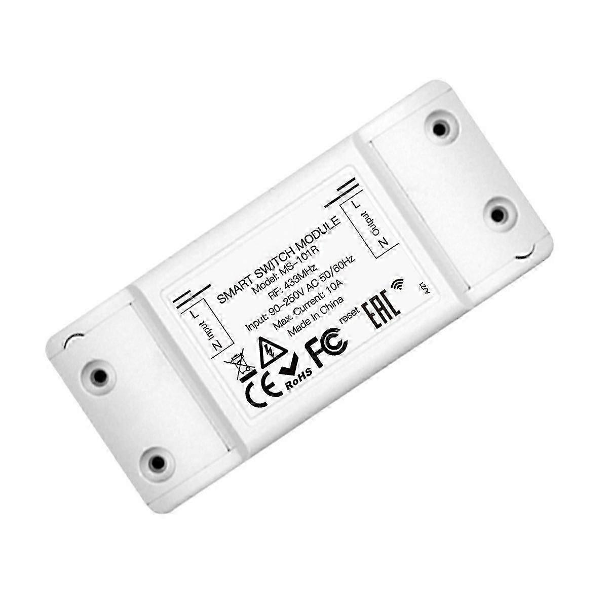 External RF433 Radio Frequency Switch Button Double Control Switch 10A Switch