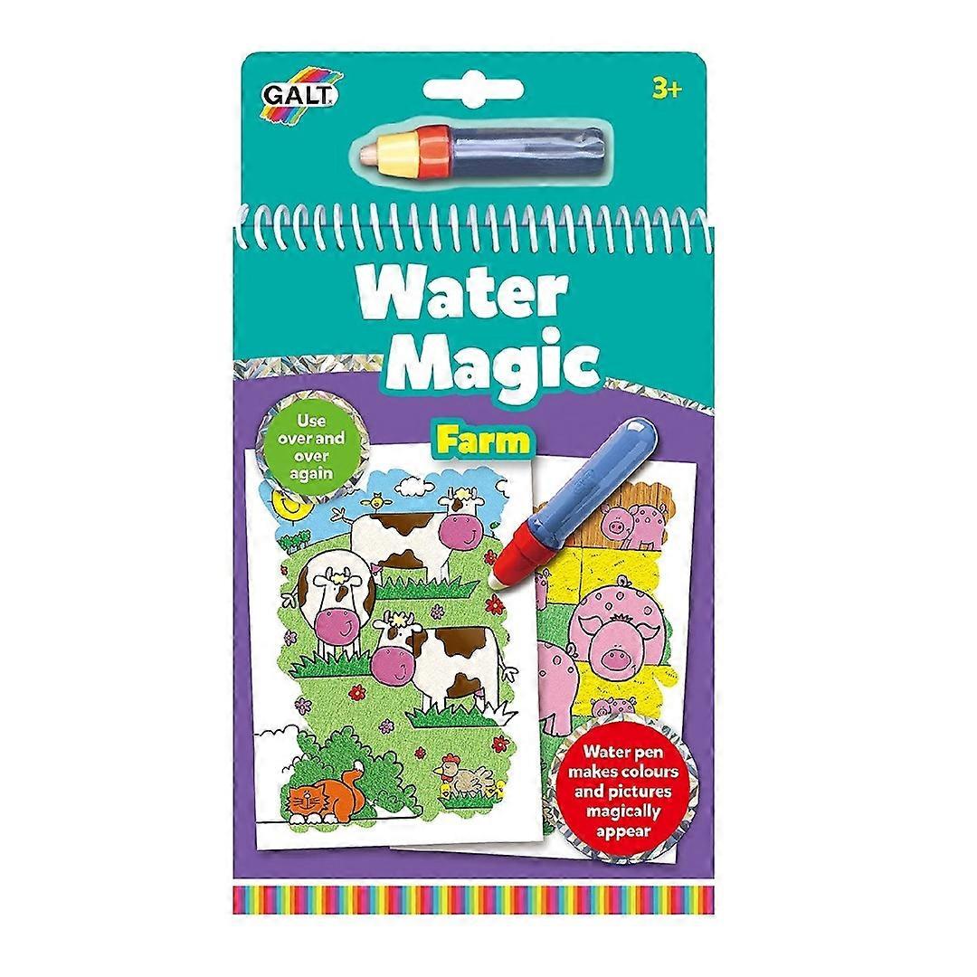 Galt Water Magic Farm Book & Pen
