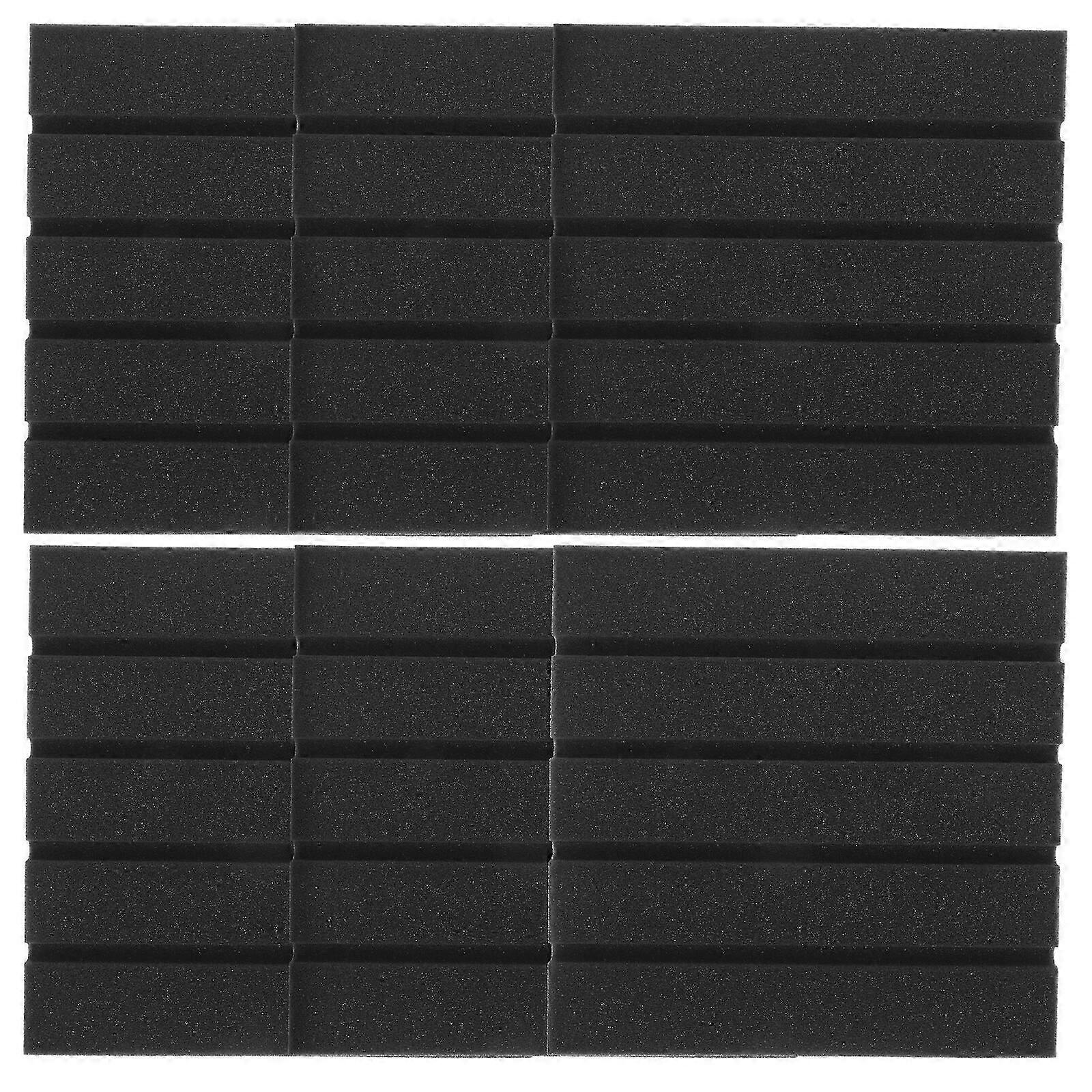 6pcs Sound Proof Panel Flame-retardant Sound Isolation Panel Acoustic Panel