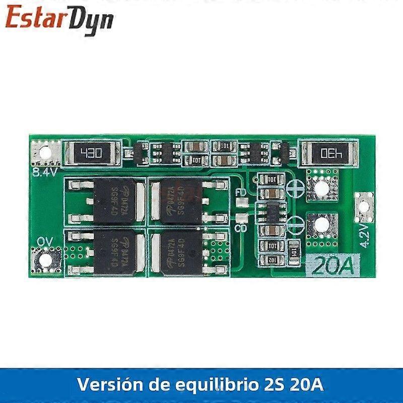 18650 Lithium Battery Charger with BMS and Protection 20A-100A for Drill and Motor Includes Balance Board for 2S 3S 4S 5S